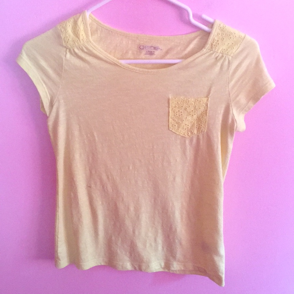 Yellow T-shirt from target